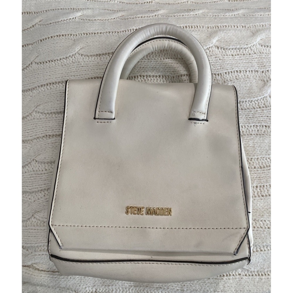 Steve Madden Ivory Hand Bag Or Crossbody‎ Bag New Without Tags